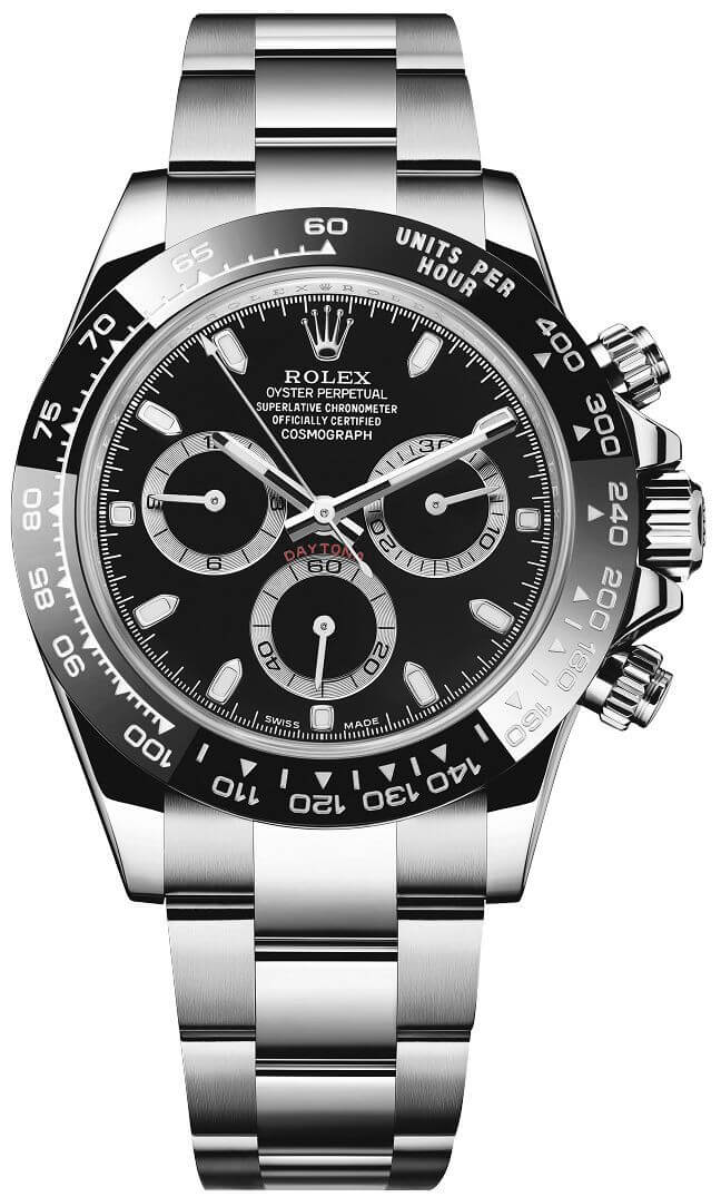 Rolex Daytona “Reverse Panda” Black Dial 116500LN
