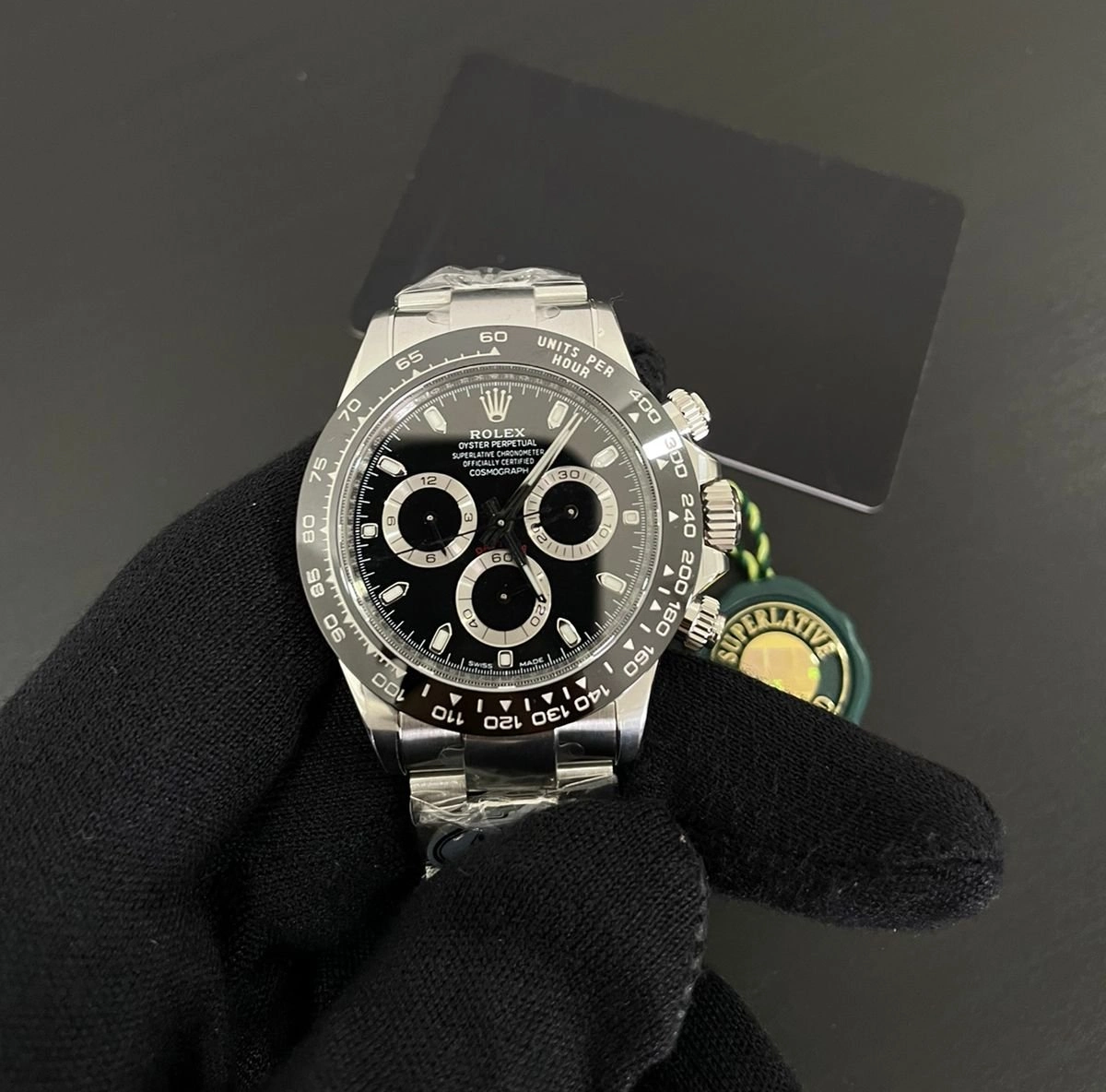 Rolex Daytona “Reverse Panda” Black Dial 116500LN