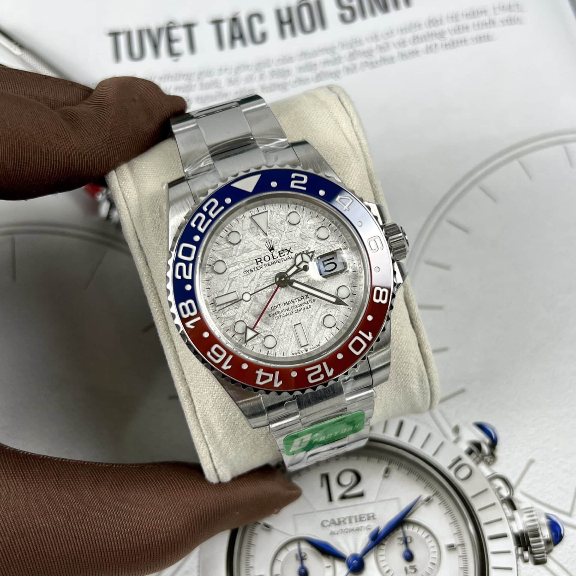 Rolex GMT-Master II Meteorite Dial 126719BLRO “Superman” Oyster