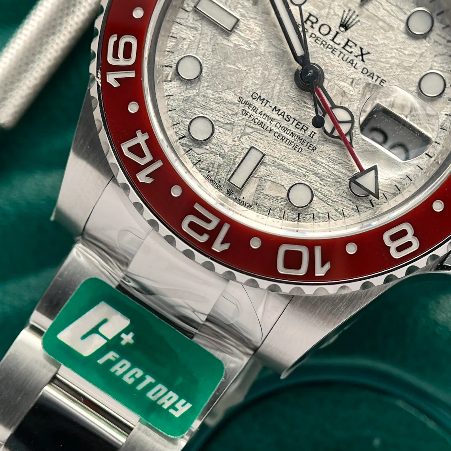 Rolex GMT-Master II Meteorite Dial 126719BLRO “Superman”