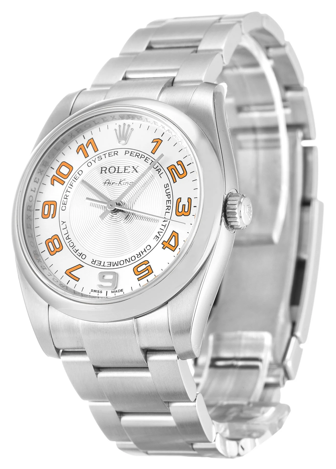 Rolex Air-King Silver Dial 114200