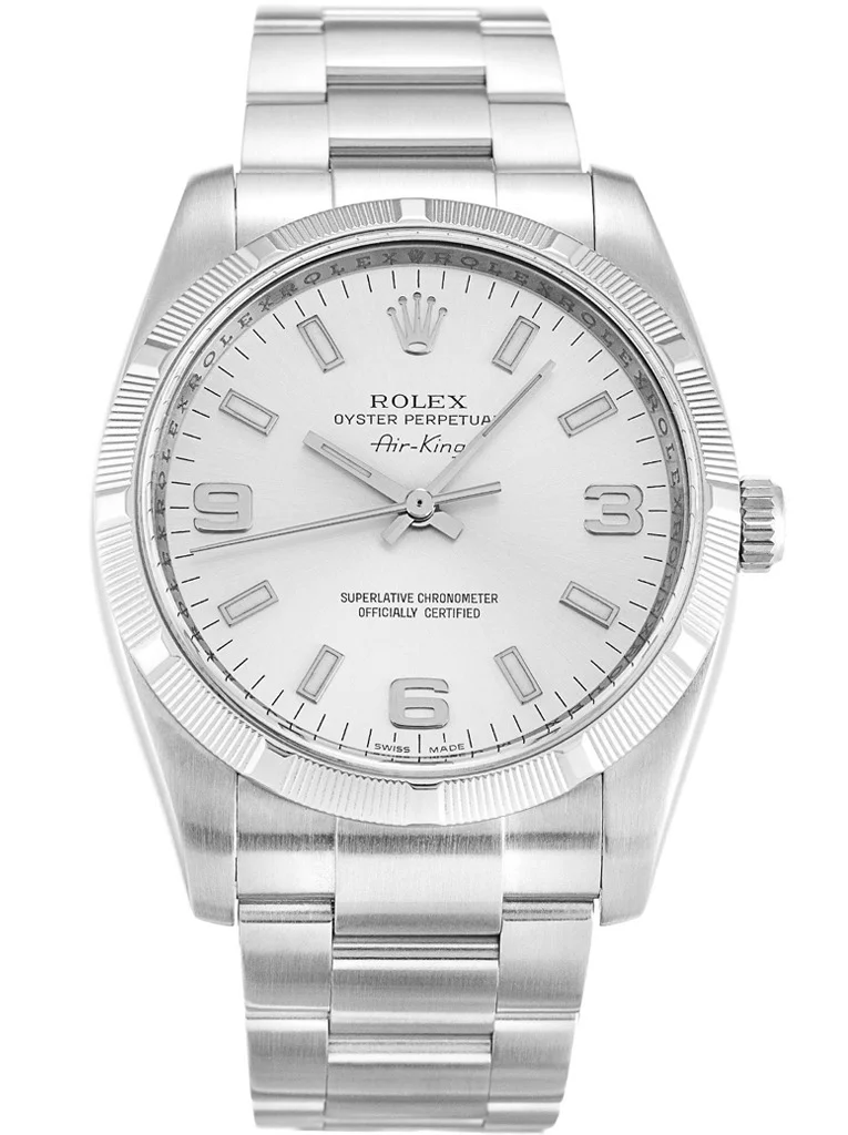 Rolex Air-King Silver Dial 114210