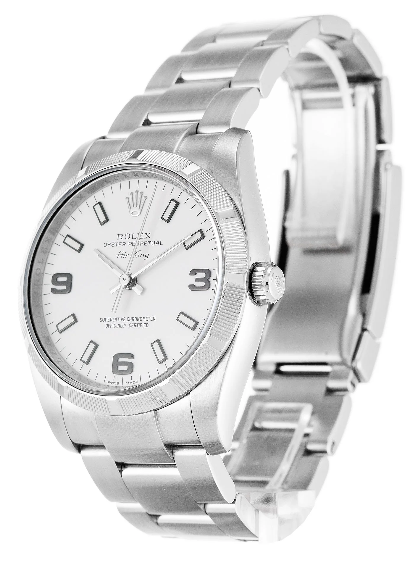 Rolex Air-King White Dial 114210