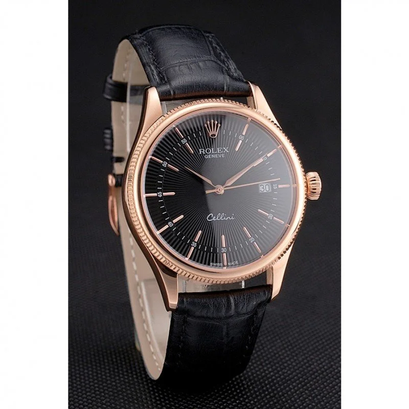 Rolex Cellini Black Dial REP016799