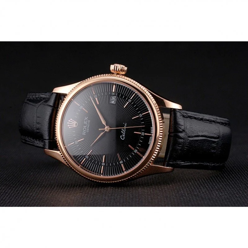 Rolex Cellini Black Dial REP016799