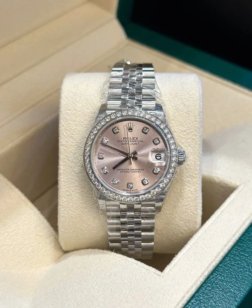 Rolex Datejust Pink Dial 278384RBR 31 mm