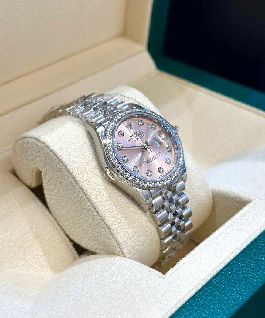 Rolex Datejust Pink Dial 278384RBR 31 mm