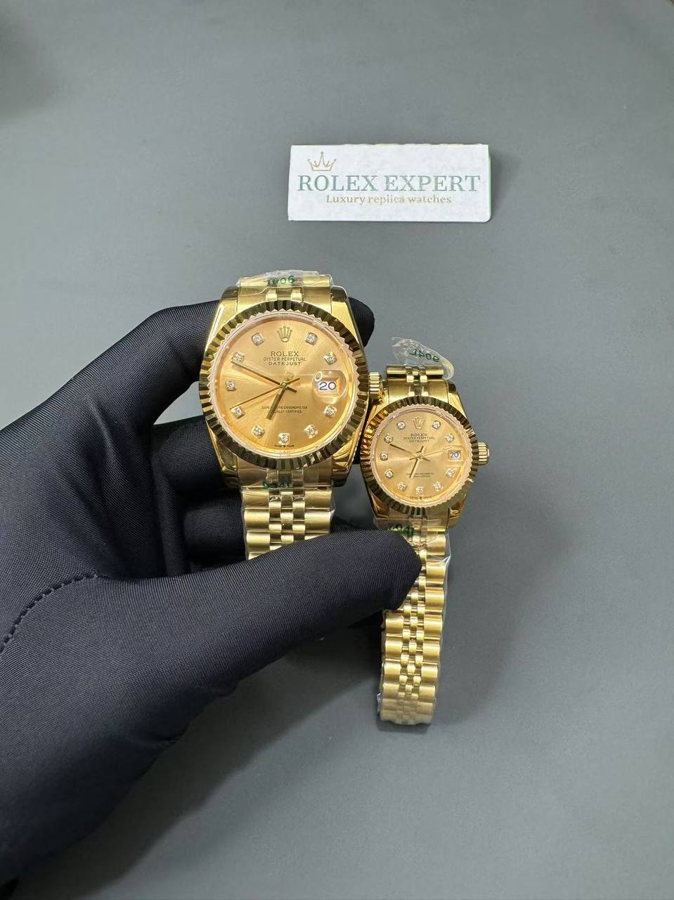 Rolex Datejust RG/RG Jub Gold/Dial 36/28 mm