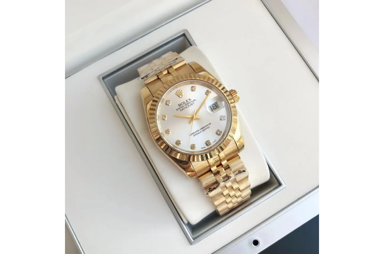 Rolex Datejust RG/RG Jub Sliver/Dial 36/28 mm