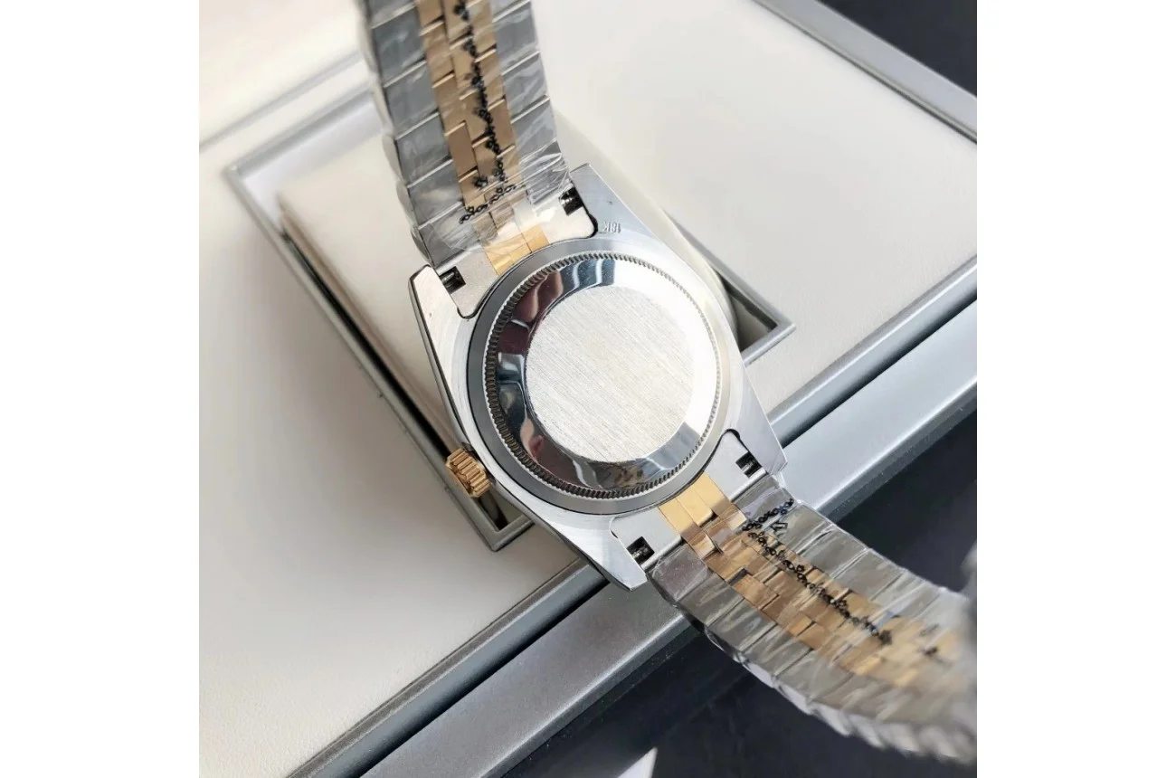 Rolex Datejust RG/SS Jub Green/Dial 36/28 mm