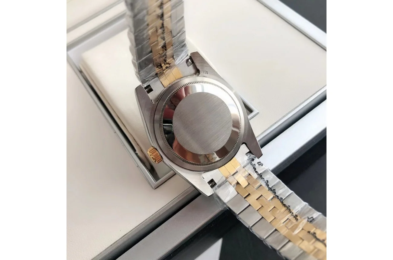 Rolex Datejust RG/SS Jub Grey/Rmn 36/28 mm