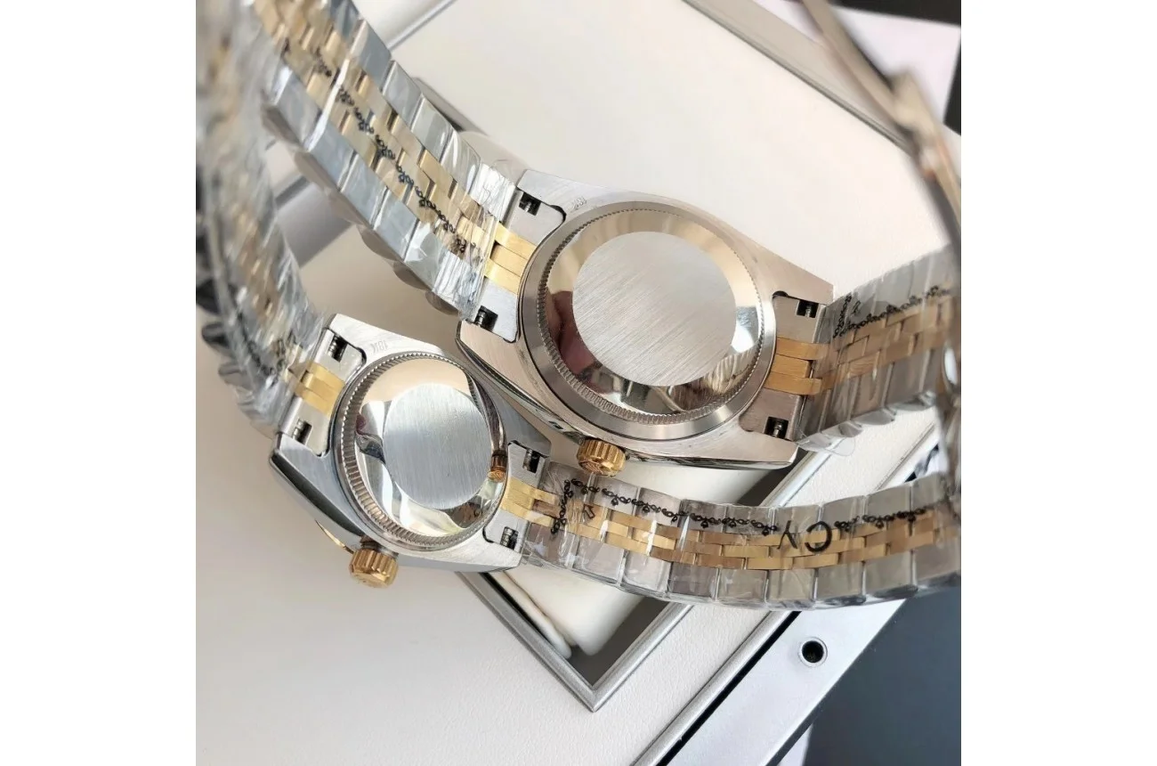 Rolex Datejust RG/SS Jub Sliver/Dia 36/28 mm