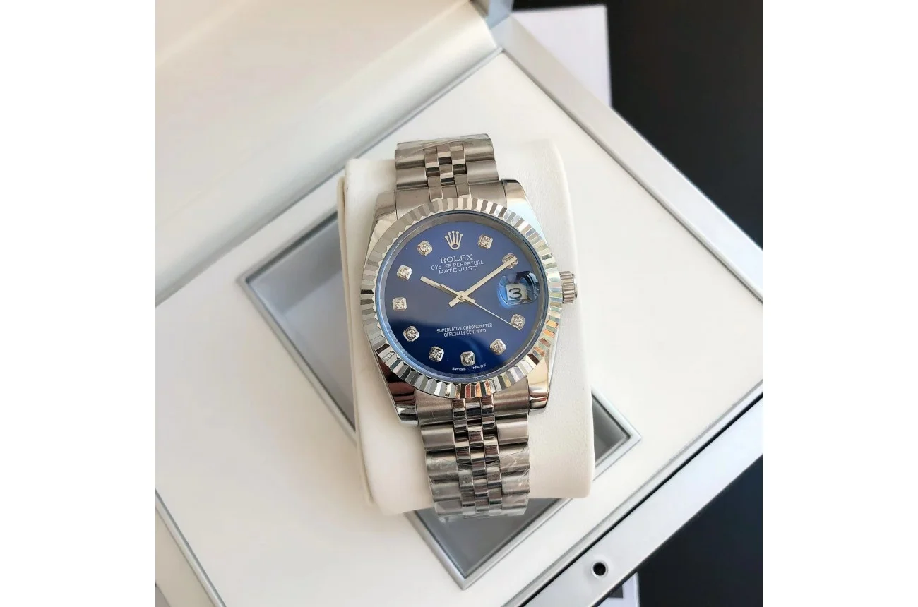 Rolex Datejust SS/SS Jub Blue/Dial 36/28 mm
