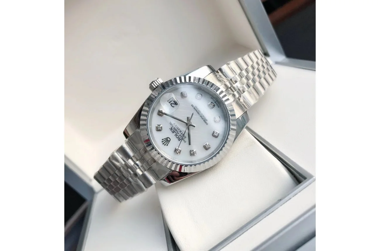 Rolex Datejust SS/SS Jub White/Dial 36/28 mm