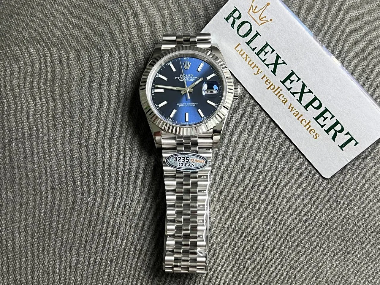 Rolex Datejust Blue Dial 126334 Jubilee 41 mm