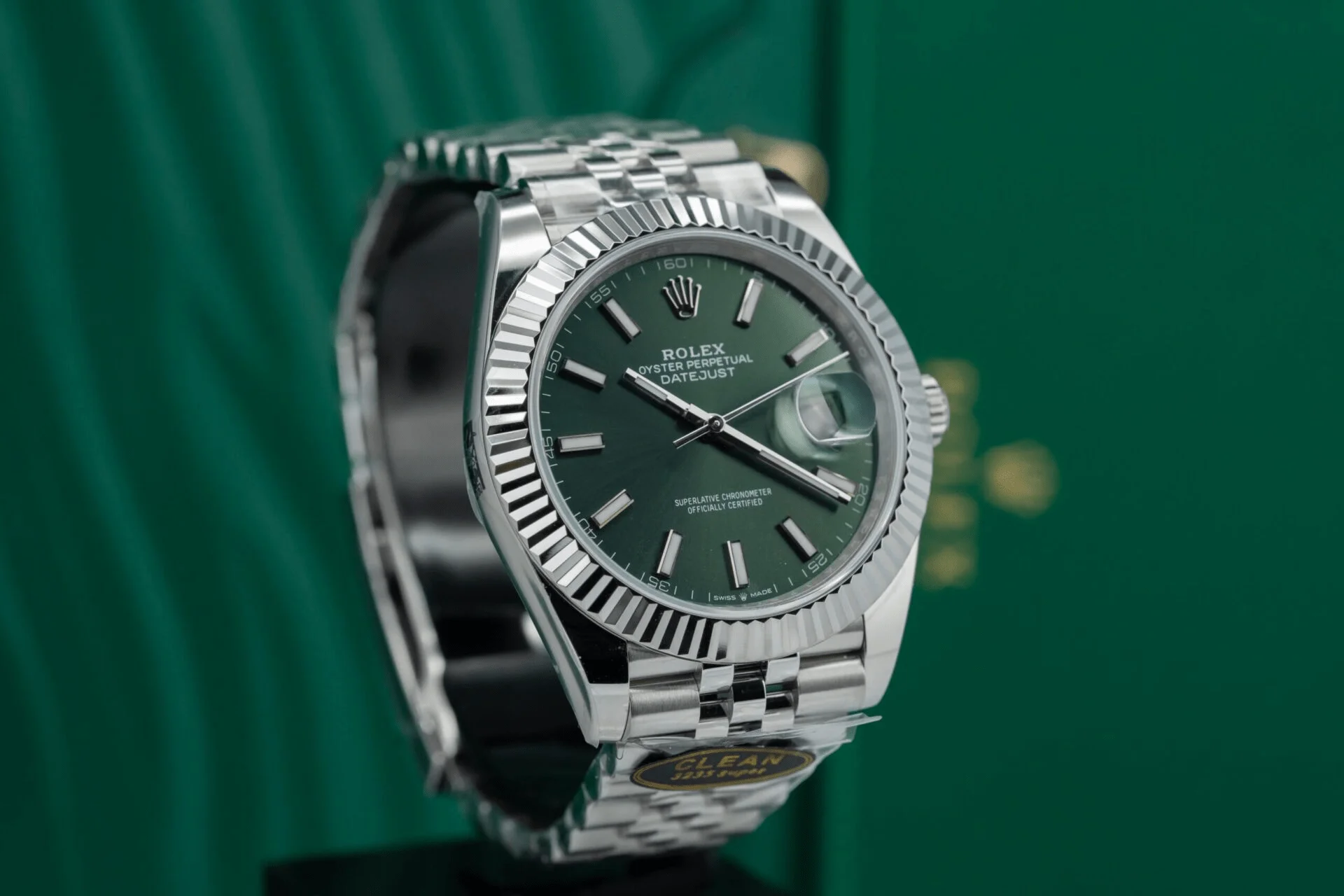Rolex Datejust Green Dial 126334 Jubilee 41 mm