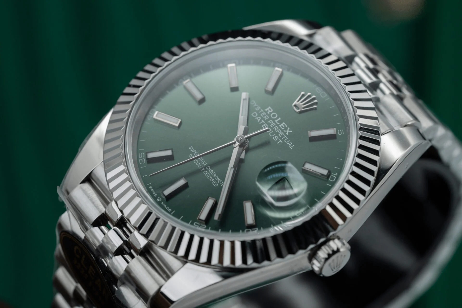 Rolex Datejust Green Dial 126334 Jubilee 41 mm