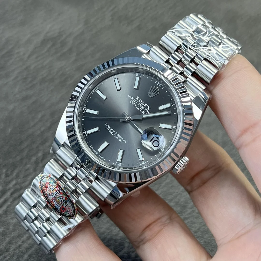 Rolex Datejust Rhodium Dial 126334 Jubilee 41 mm
