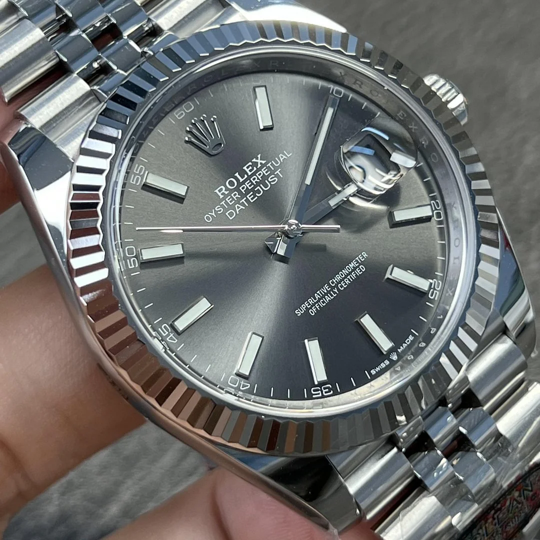 Rolex Datejust Rhodium Dial 126334 Jubilee 41 mm