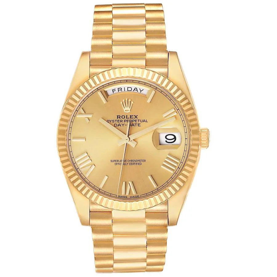 Rolex Day-Date Roman Champagne Dial 228238 40 mm