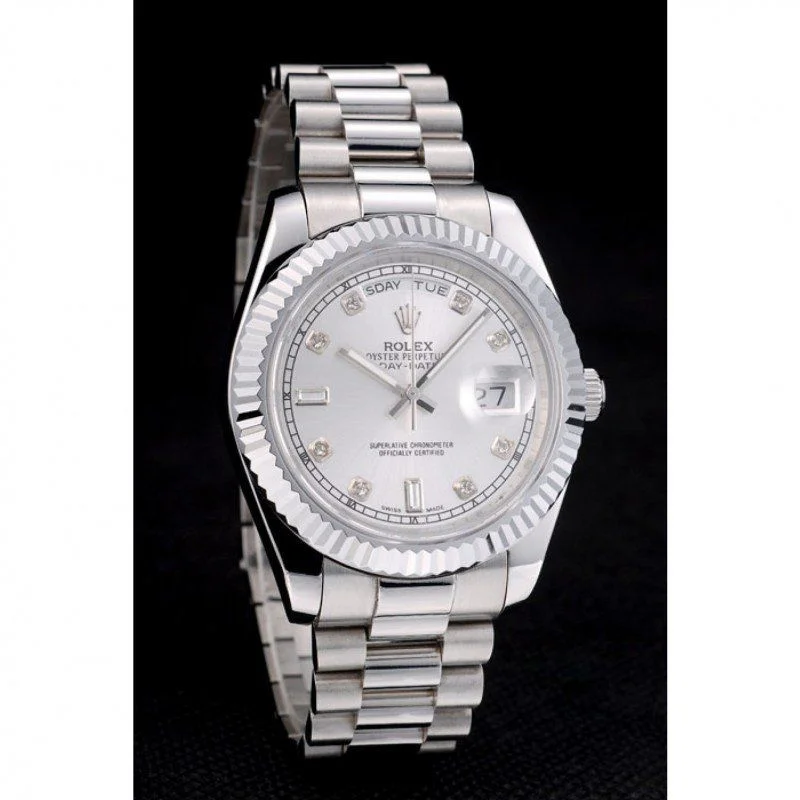 Rolex Day-Date Silver Dial 41995 40 mm