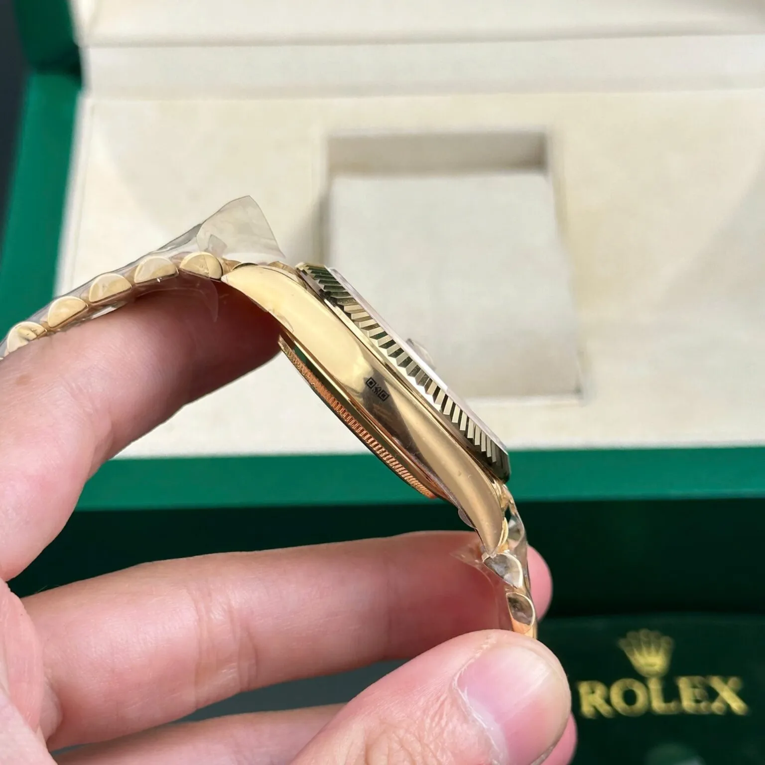 Rolex Day-Date II Champagne Dial 228238 40 mm