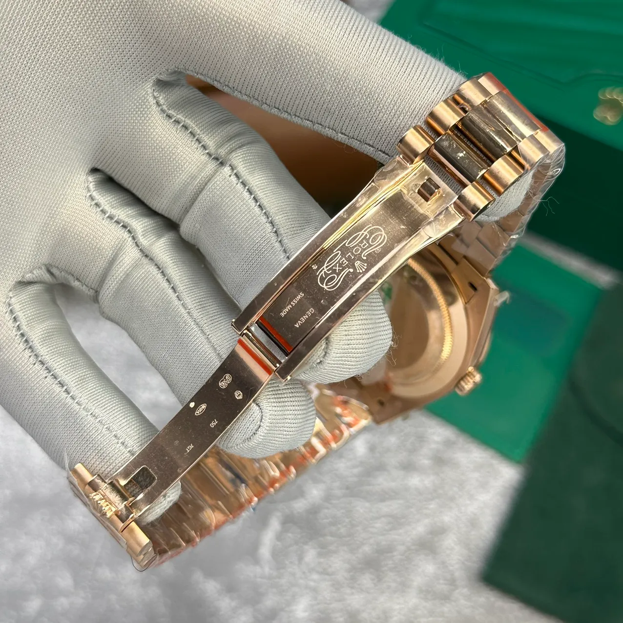 Rolex Day-Date II Chocolate Dial 218235 40 mm