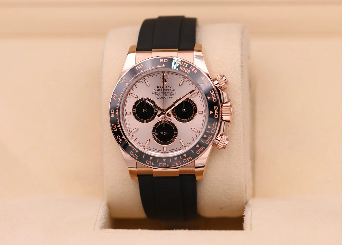 Rolex Daytona Sundust Dial in Everose Gold 126515LN