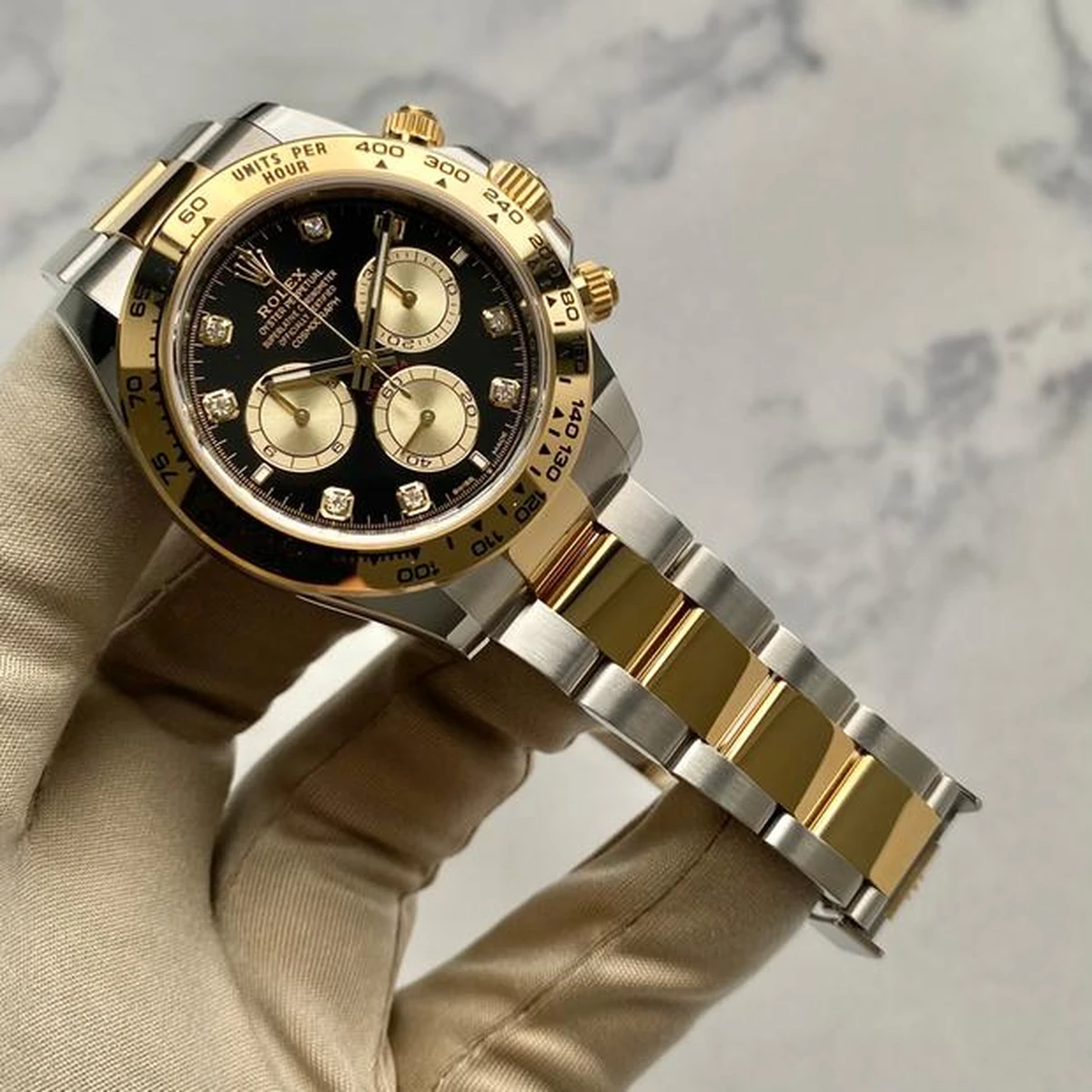 Rolex Daytona Black Diamond Dial 126503