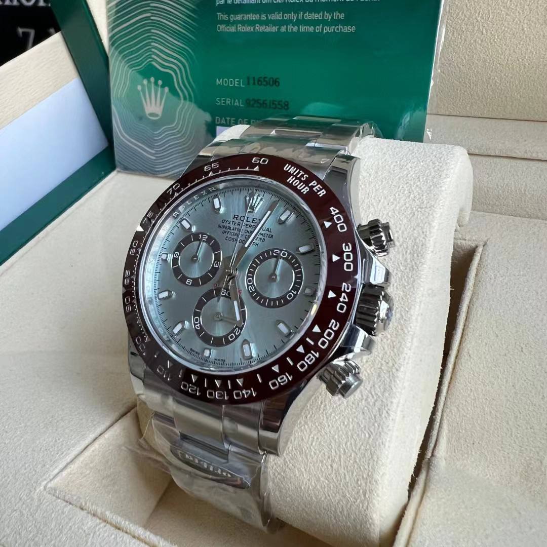 Rolex Daytona Ice blue Dial 116506 “Platona”