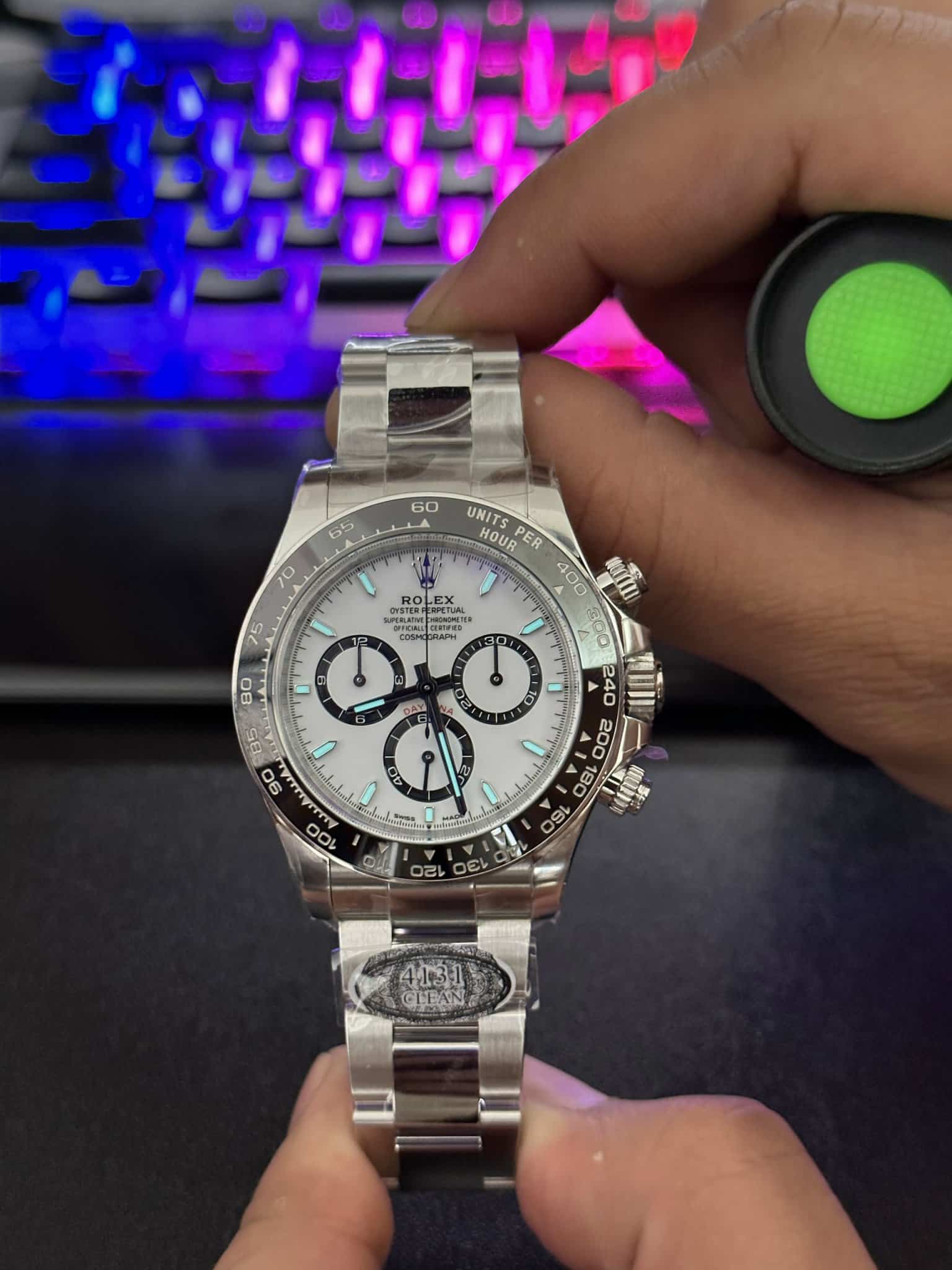 Rolex Daytona “Panda” White Dial 126500LN