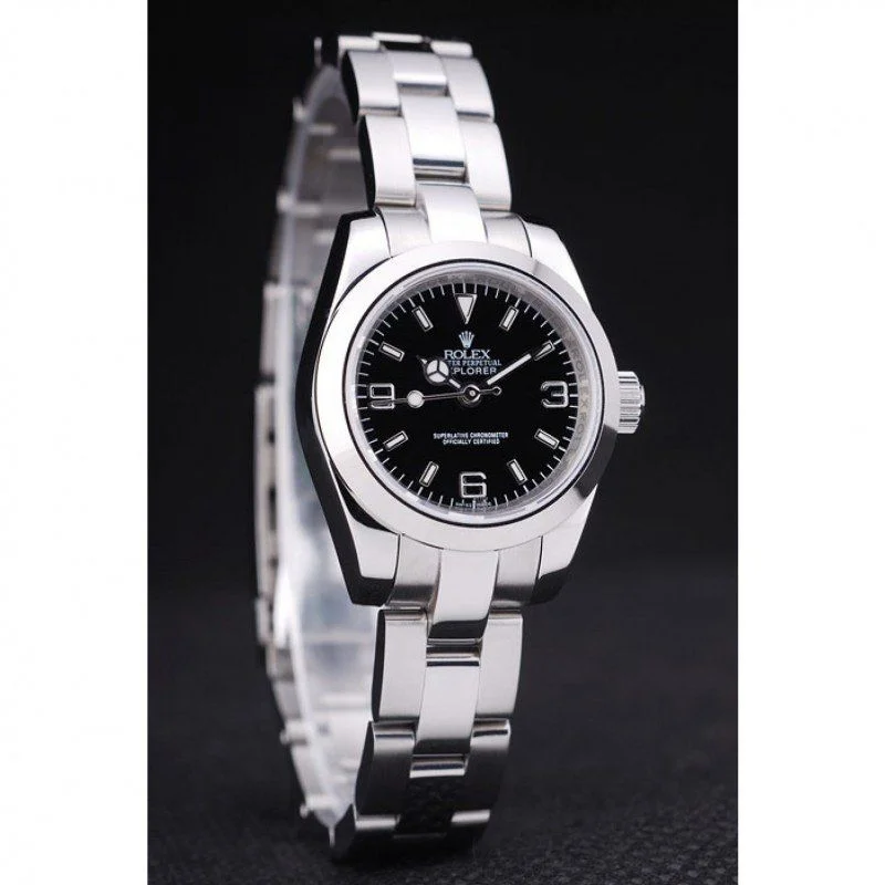 Rolex Explorer Black Dial SLR157