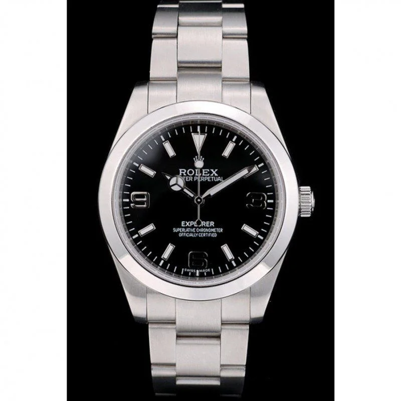 Rolex Explorer Black Dial 42002
