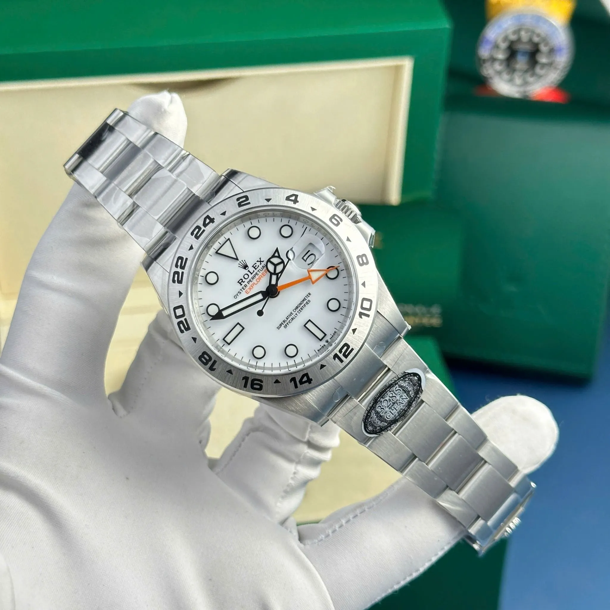 Rolex “Polar” Explorer II White Dial 226570 WSO