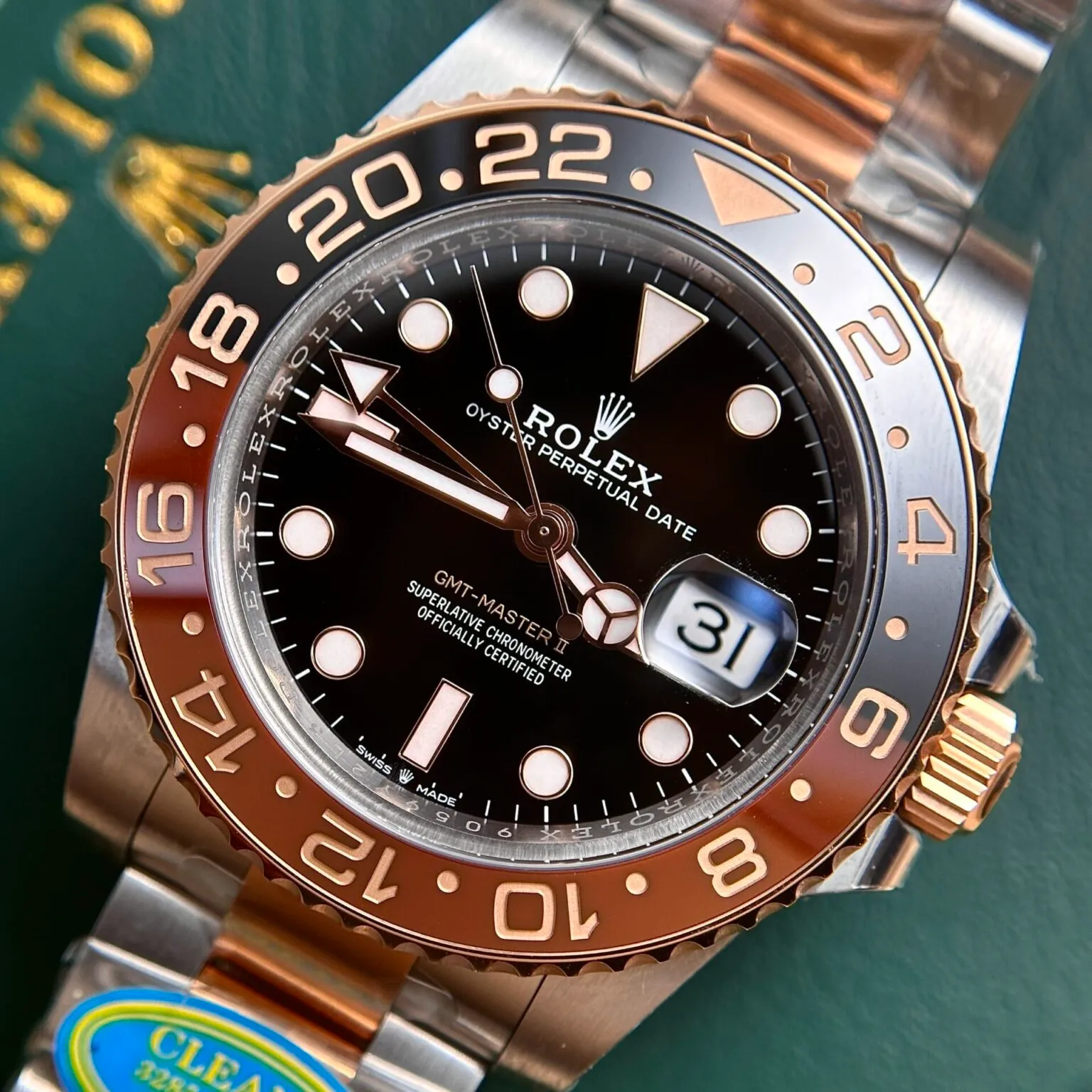 Rolex GMT-Master II Black Dial 126711CHNR Root Beer
