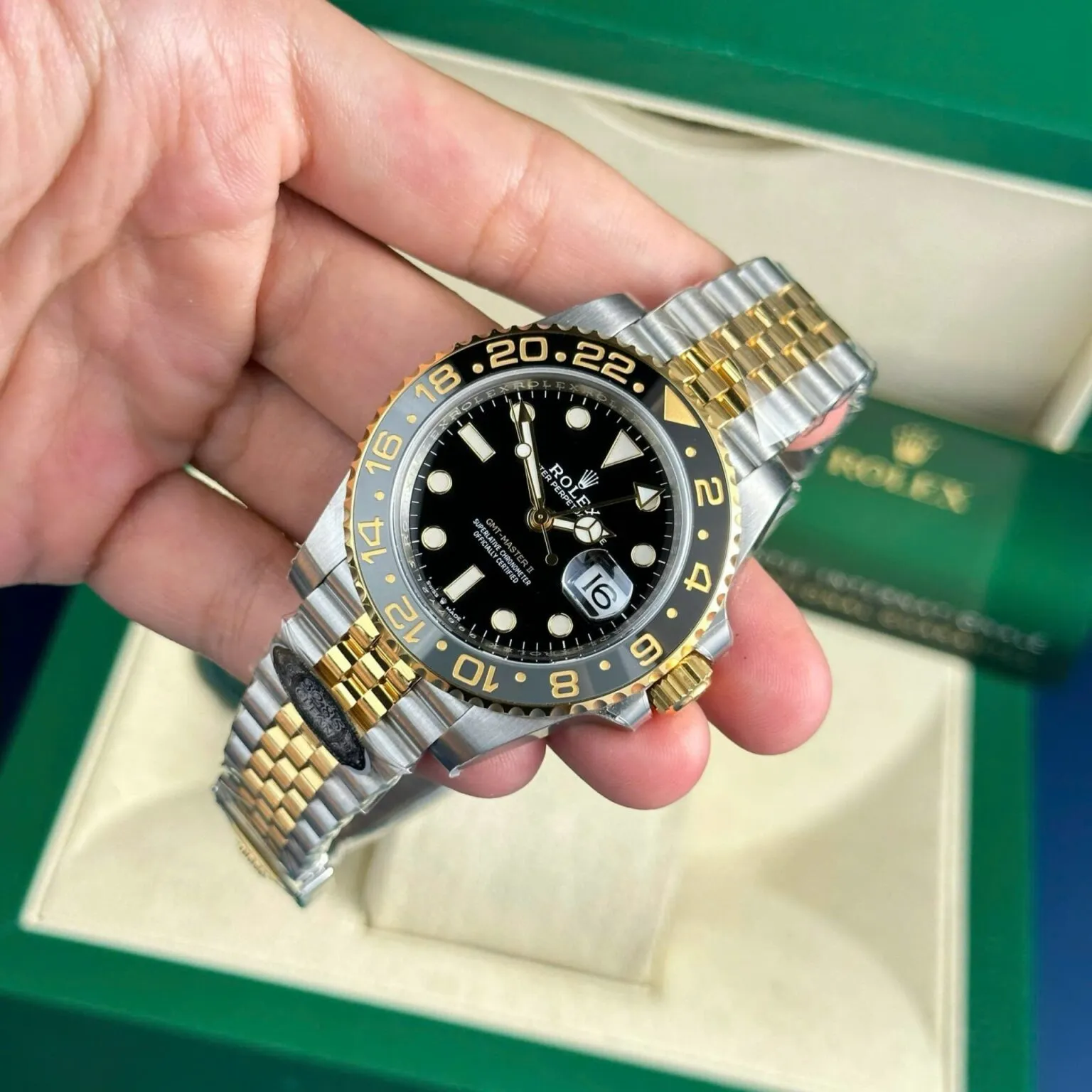 Rolex GMT-Master II Black Dial “Zombie” 126713GRNR