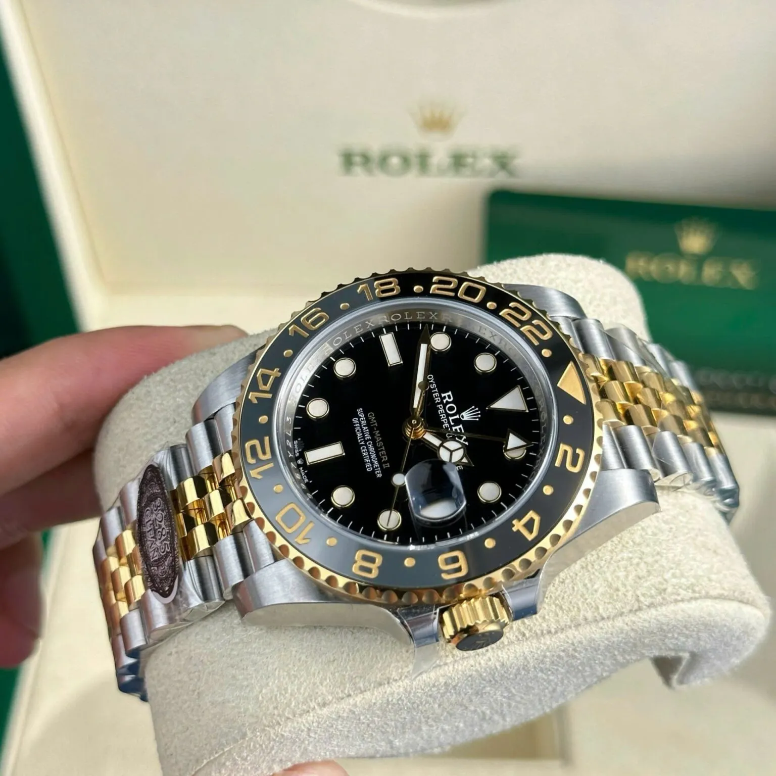 Rolex GMT-Master II Black Dial “Zombie” 126713GRNR