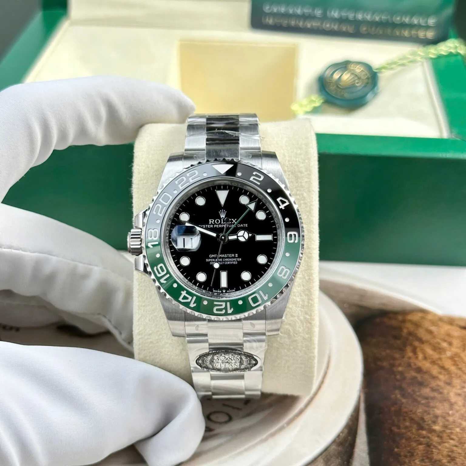 Rolex GMT-Master II Black Dial 126720VTNR “Sprite”
