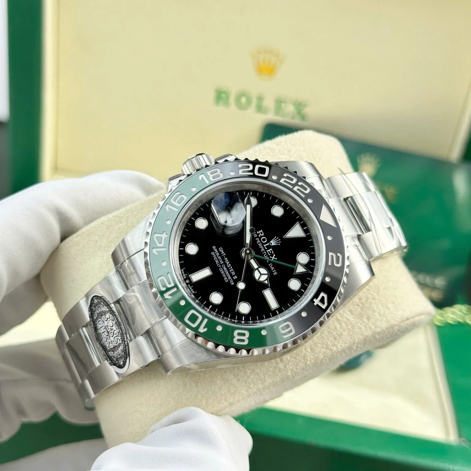 Rolex GMT-Master II Black Dial 126720VTNR “Sprite”