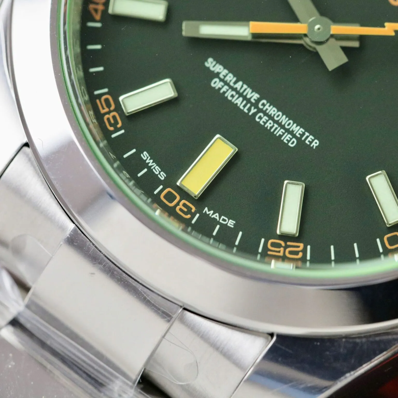 Rolex Milgauss Black Dial 116400GV