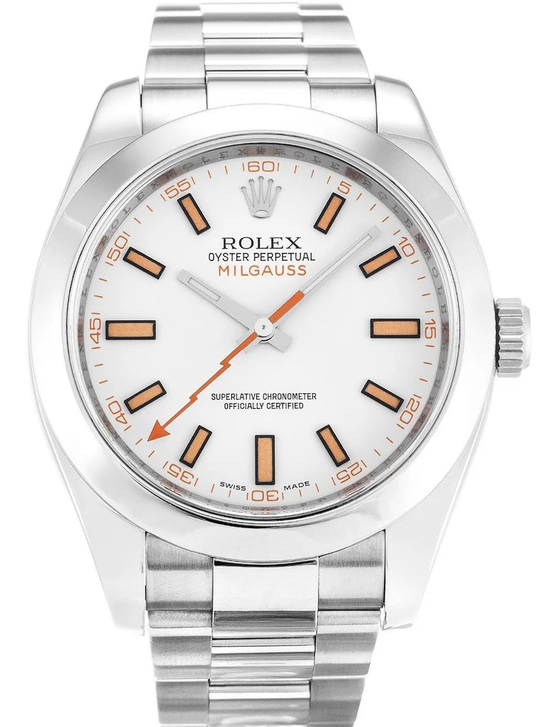 Rolex Milgauss White Dial 116400