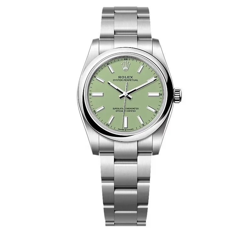 Rolex Oyster Perpetual 277200 Pistachio Dial