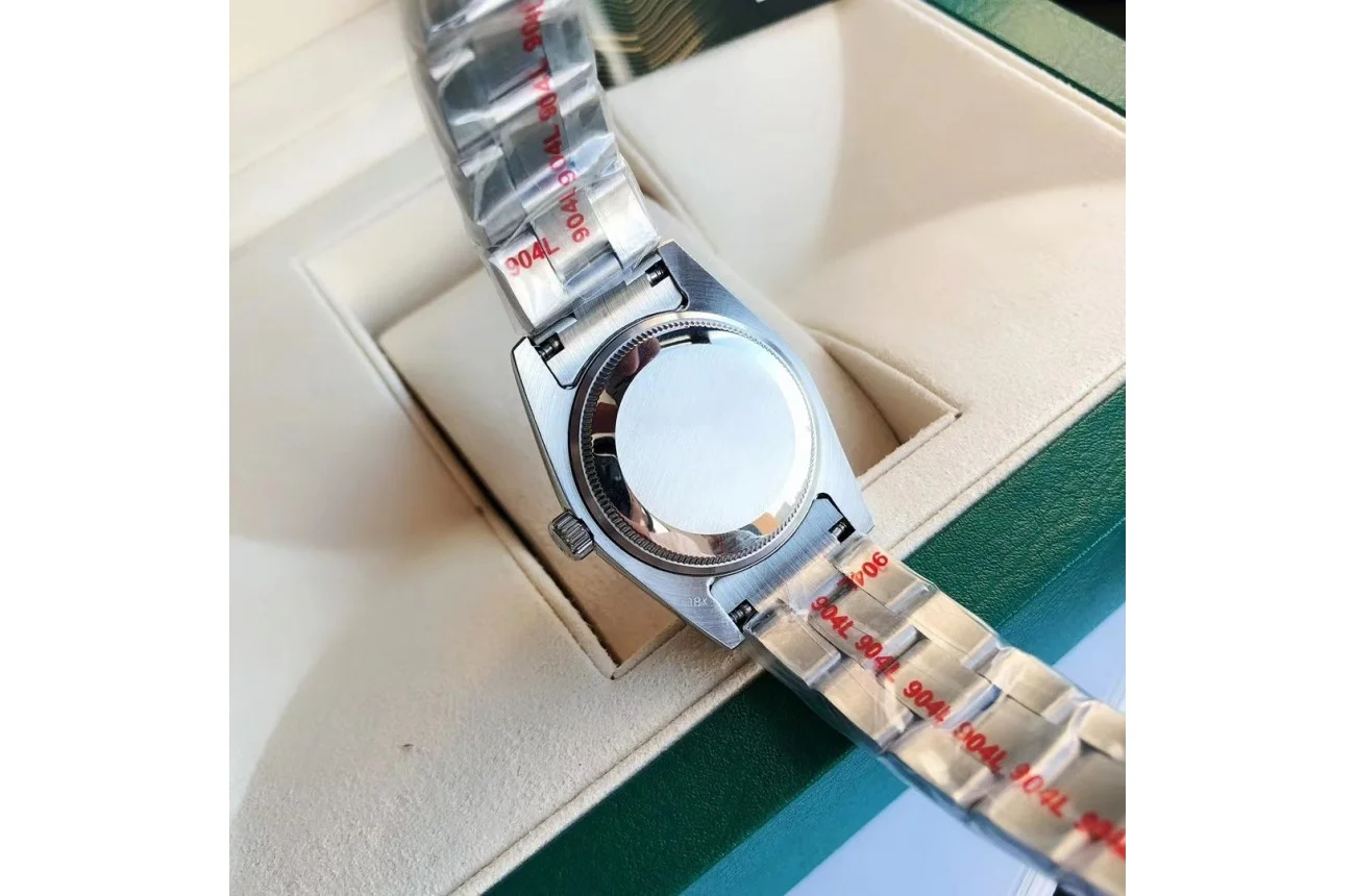 Rolex Oyster Perpetual SS/SS Blue/Stk 31/41 mm