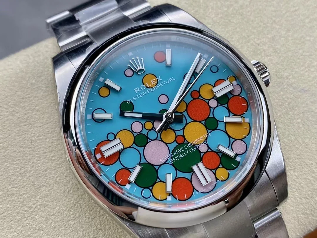 Rolex Oyster Perpetual Turquoise Dial 124300 41 mm