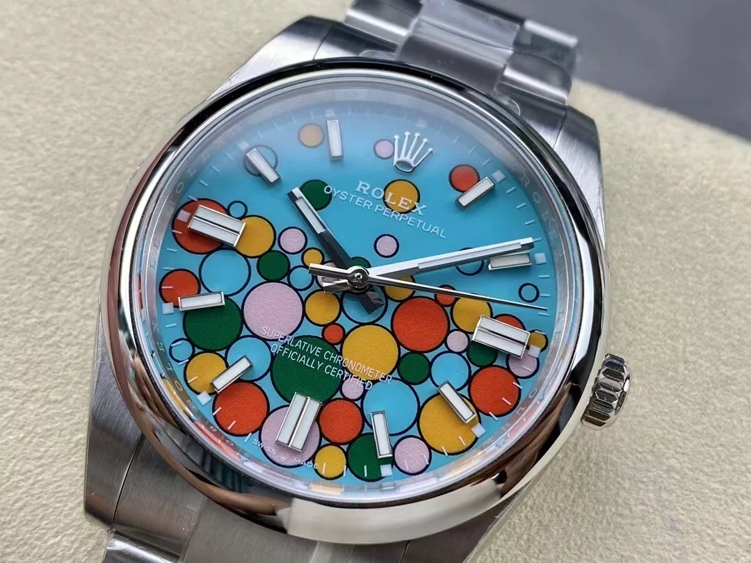 Rolex Oyster Perpetual Turquoise Dial 124300 41 mm