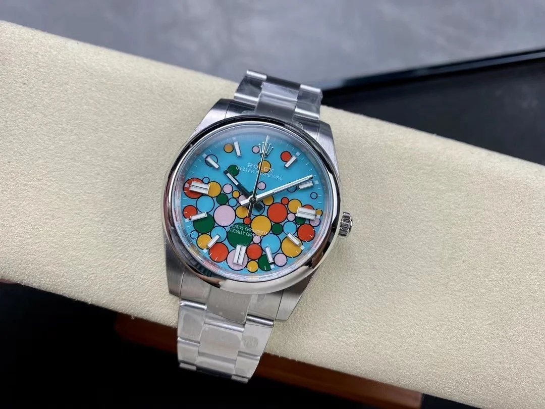 Rolex Oyster Perpetual Turquoise Dial 124300 41 mm