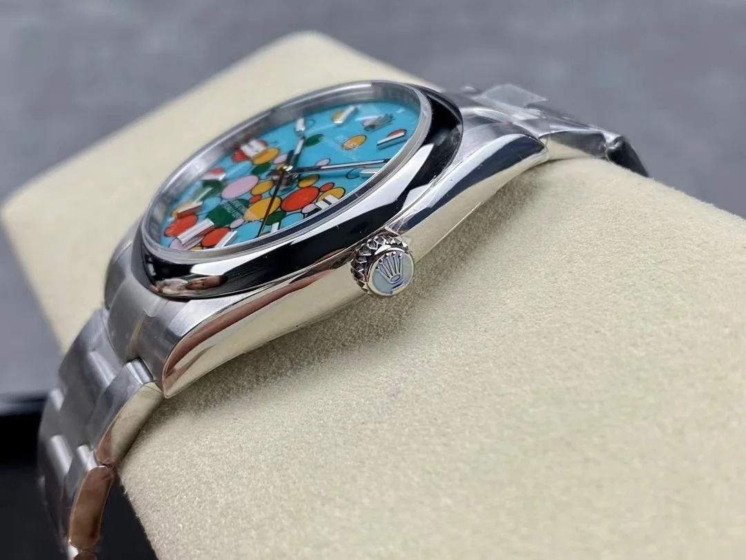 Rolex Oyster Perpetual Turquoise Dial 124300 41 mm