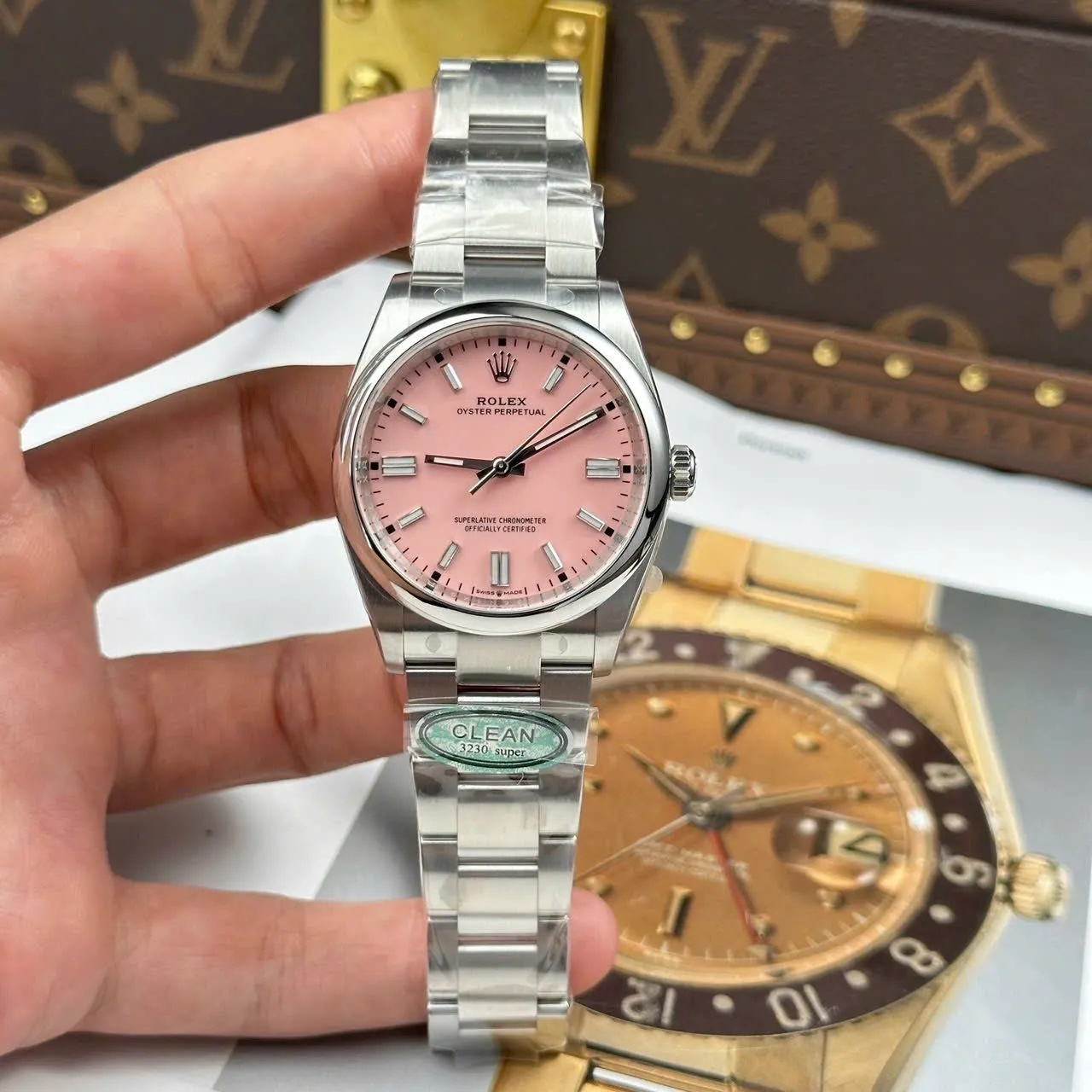 Rolex Oyster Perpetual Lady Pink Dial 277200 31 mm