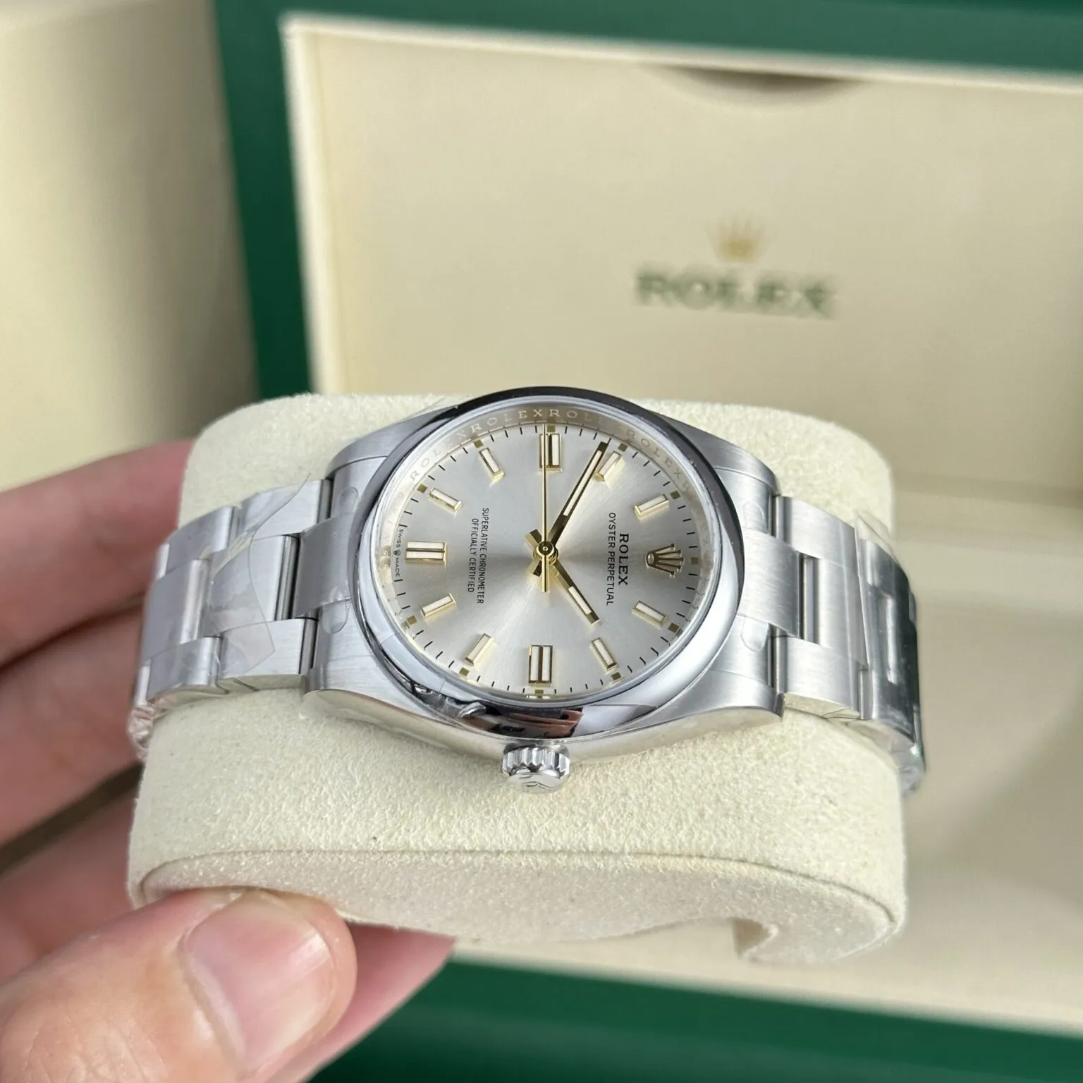 Rolex Oyster Perpetual Lady Silver Dial 277200 31 mm
