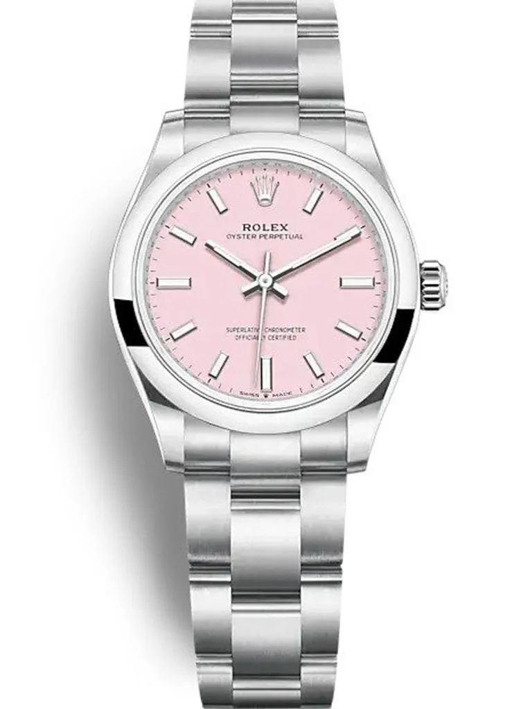 Rolex Oyster Perpetual Lady Candy Pink Dial 124200 34 mm